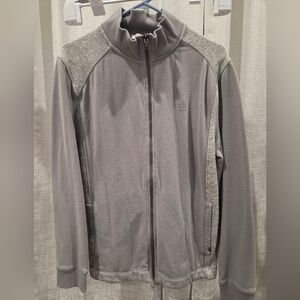 Calvin Klein Men's Light Gray Zip-Up Jacket
